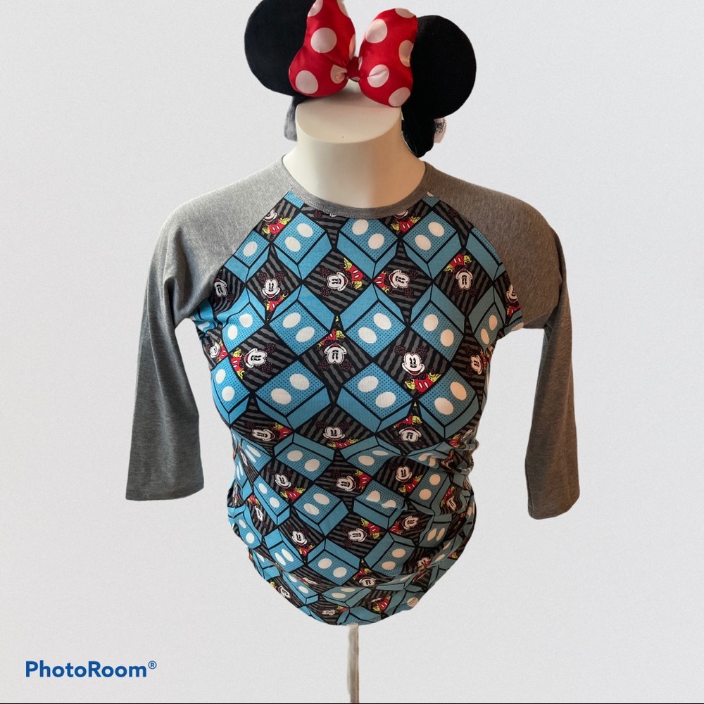 Mickey Mouse Domino LuLaRoe Vintage Shirt